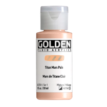 Golden Fluid Acrylic 1oz Titan Mars Pale