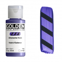 Golden Fluid Acrylic 1oz Ultramarine Violet