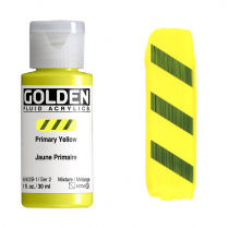 Golden Fluid Acrylic 1oz Primary Yellow