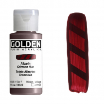 Golden Fluid Acrylic 1oz Alizarin Crimson Hue