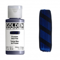 Golden Fluid Acrylic 1oz Prussian Blue Hue