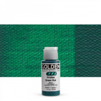 Golden Fluid Acrylic 1oz Viridian Green Hue