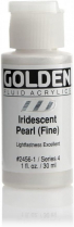 Golden Fluid Acrylic 1oz Iridescent Pearl (Fine)