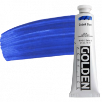 Golden Heavy Body Acrylic 2oz Cobalt Blue