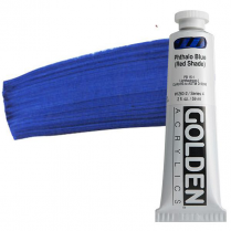 Golden Heavy Body Acrylic 2oz Phthalo Blue (Red Shade) 