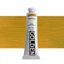 Golden Heavy Body Acrylic 2oz Yellow Oxide