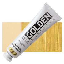 Golden Heavy Body Acrylic 2oz Iridescent Bright Gold (Fine)