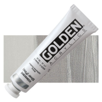 Golden Heavy Body Acrylic 2oz Iridescent Silver (Fine)
