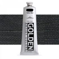 Golden Heavy Body Acrylic 5oz Carbon Black