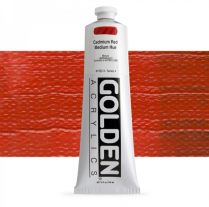Golden Heavy Body Acrylic 5oz Cadmium Red Medium Hue