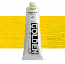 Golden Heavy Body Acrylic 5oz C.P. Cadmium Yellow Medium Hue
