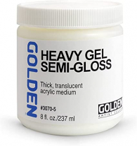 Golden Gel 8oz Heavy Gel (Semi-Gloss)