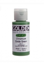 Golden High Flow Acrylic 1oz Chromium Oxide Green