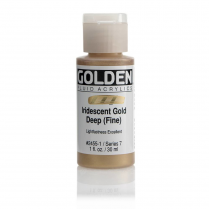 Golden High Flow Acrylic 1oz Iridescent Gold Deep (Fine)