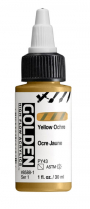 Golden High Flow Acrylic 1oz Yellow Ochre