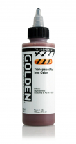 Golden High Flow Acrylic 4oz Transparent Red Iron Oxide