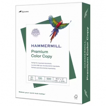Hammermill® Premium Colour Copy Paper 100B 32lb Letter 8-1/2" x 11" 500/pkg
