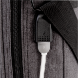 Roots® Laptop Bag with USB Port 15.6" Grey