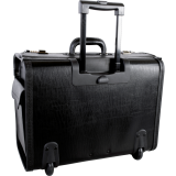 Nextech™ Rolling Catalogue Case 15.6" Vinyl Black