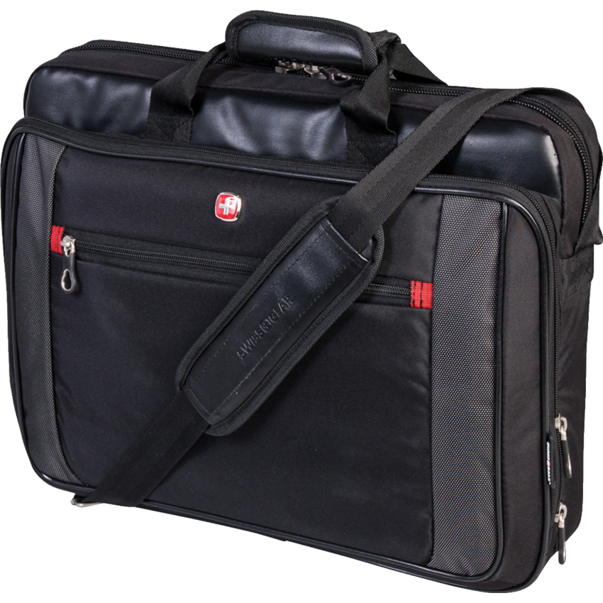 SwissGear Notebook Case 17.3 with Tablet Pocket Black Monk Office