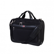 SwissGear® Scan Smart Briefcase 17.3" Black