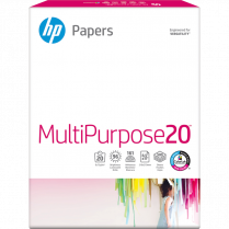 HP Multipurpose20™ Paper 96B 20lb Letter 8-1/2" x 11" 500 sheets/pkg