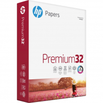 HP Premium32 Laser Paper 100B 32lb Letter 8-1/2" x 11" 500/pkg