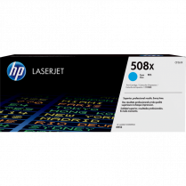 HP Toner Cartridge High Yield 508X Cyan