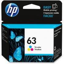 HP Inkjet Cartridge 63 Tricolour