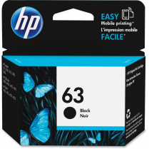 HP Inkjet Cartridge 63 Black