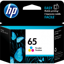 HP Inkjet Cartridge 65 Tricolour