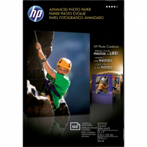 HP Advanced Photo Paper Glossy 66lb 4x6" 100/pkg