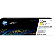 HP LaserJet Laser Cartridge 206X High Yield Yellow