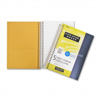 Mead Five Star 5-Subject Notebook 6" x 9-1/2" 180Sheets
