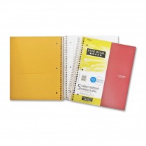 Five Star 3-Hole 5 Subject Notebook 8-1/2" x 11" Poly Cover