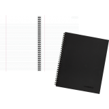 Cambridge® Business Notebook 9-1/2x7-1/2" 80shts Black