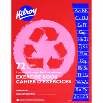 Hilroy Exercise Book Ruled w/Margin 9-1/8x7-1/8" 72pgs
