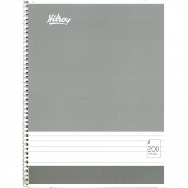 Hilroy Notebook Ruled 200 Pages 10-3/4" x 8-3/4" Assorted Colours