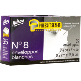Hilroy Press-it Seal-it® Envelopes #8 Plain 65/box