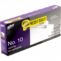 Hilroy Press-it Seal-it® Envelopes #10 Plain 50/box