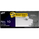 Hilroy Press-it Seal-it® Envelopes #10 Plain 50/box