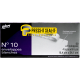 Hilroy Press-it Seal-it® Envelopes #10 Plain 50/box