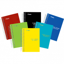 Mead® Five Star® Fat Lil' Notebook 5-1/2" x 4" 400 pages Assorted Colours