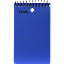 Mead® Memo Book Open End Coil Bound Poly 3" x 5" 200 pages