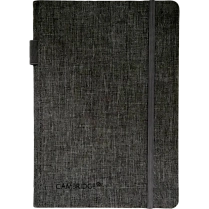 Cambridge&reg; Bungee Notebook 8-1/2"x6" Light Grey