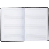 Cambridge&reg; Bungee Notebook 8-1/2"x6" Light Grey