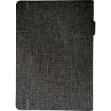 Cambridge&reg; Bungee Notebook 8-1/2"x6" Light Grey