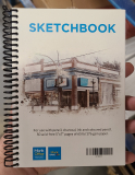 Monk Office & Art Sketchbook 5" x 7"