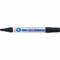 Jiffy Eco-Marker Chisel Tip Black
