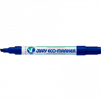 Jiffy Eco-Marker Chisel Tip Blue